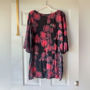 Zimmermann black/red Racer Azalea shift dress size 1 (2/4)